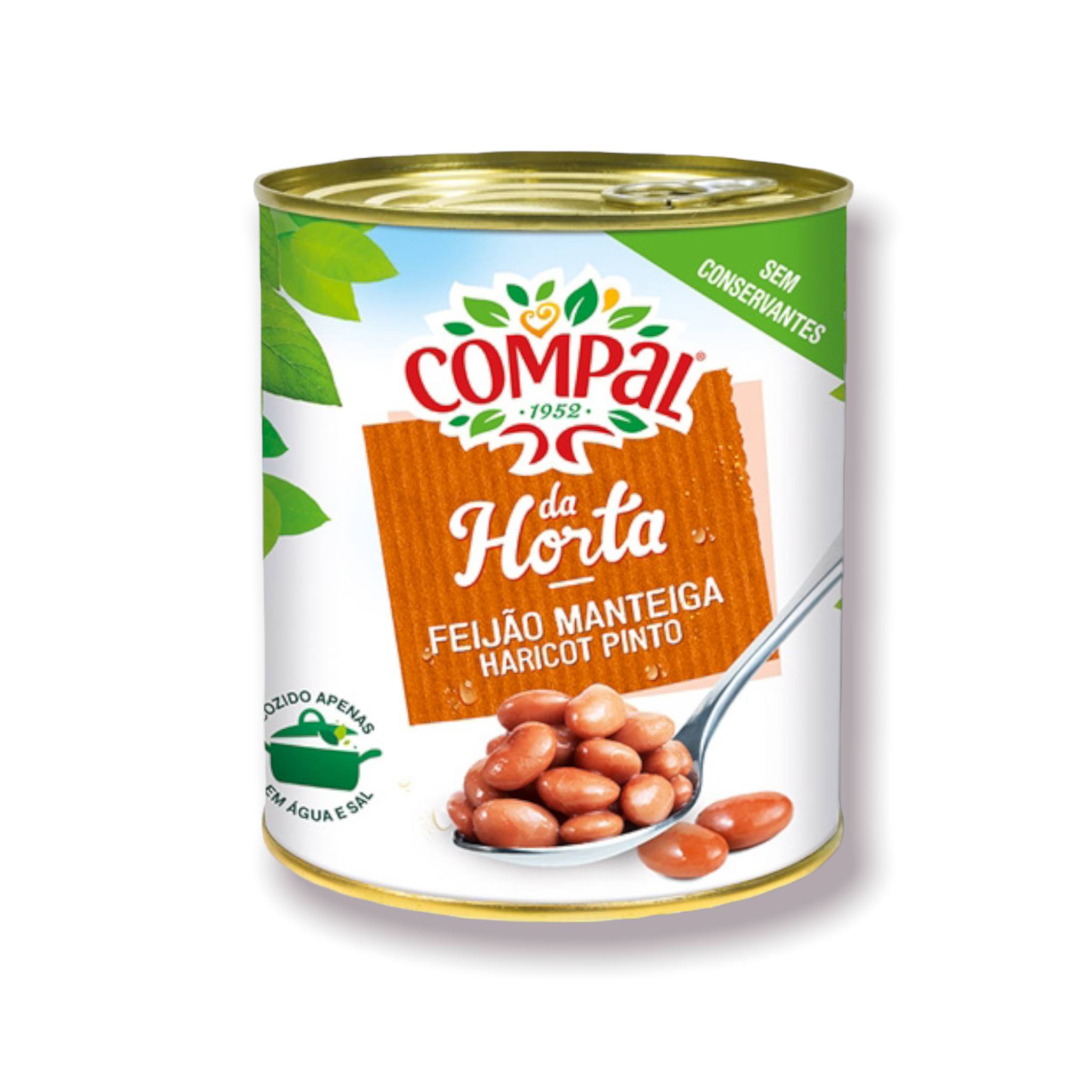 COMPAL FEIJAO MANTEIGA LATA 845G