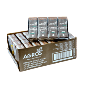 AGROS - LEITE - CHOCOLATE - 32 X 200ml ( 6400ml )