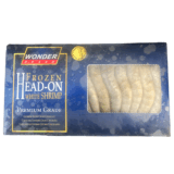 WONDER - CREVETTES ENTIERES CRUES CONGELEES- Taille : 16/20 - 800G