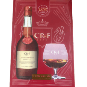 CRF Brandy Reserva 700ml - Coffret de Cadeaux avec 1 Verre Offert