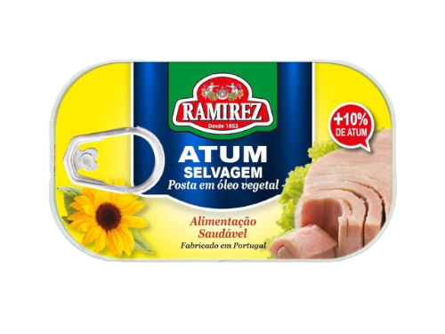 Ramirez Atum Selvagem em Posta 120g - boite
