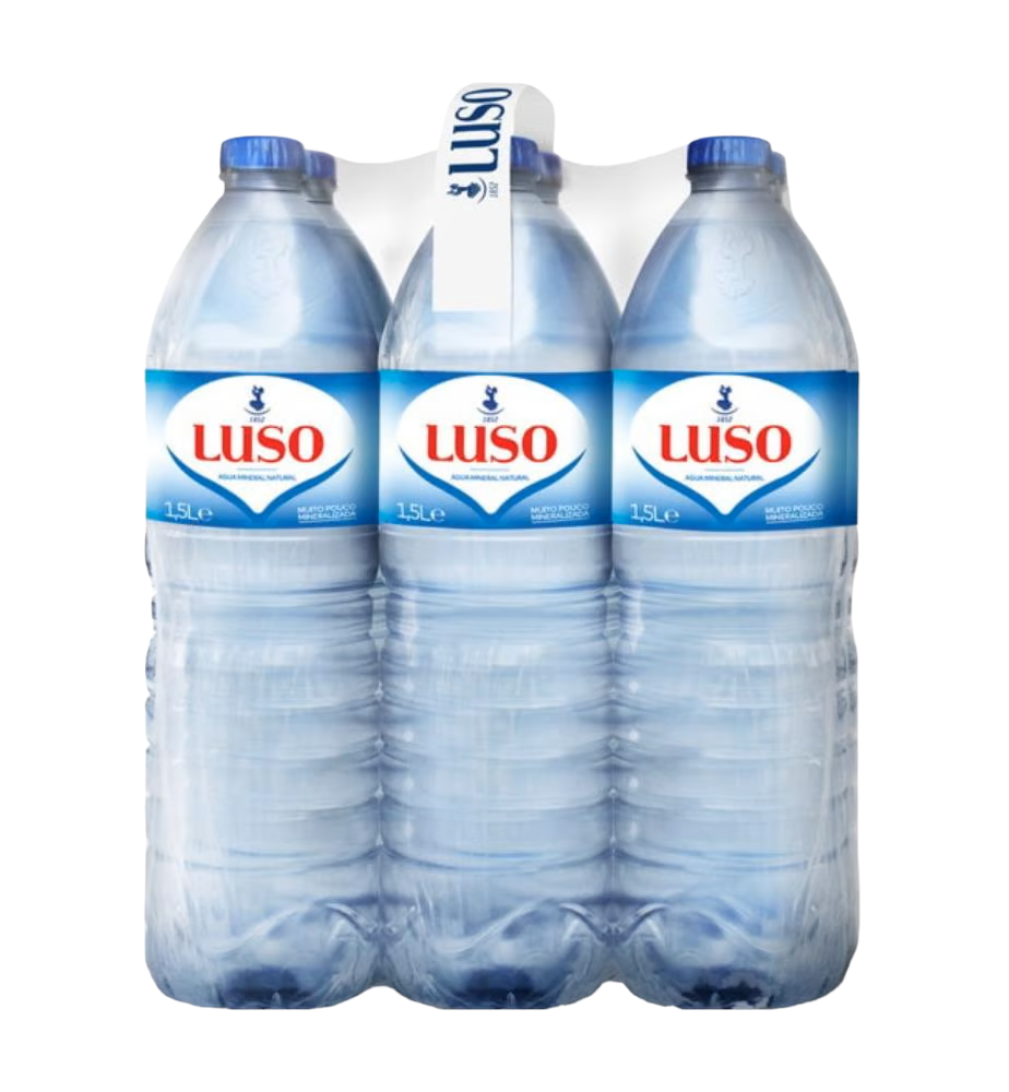 Agua Luso Natural 6 x 1,5 l (9000ml)