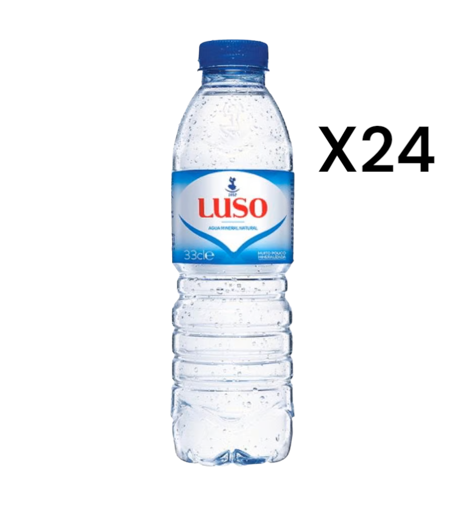 Luso Agua Natural 24 X 33cl ( 7920ml)