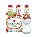 Água com Gás Frutos Vermelhos Pedras Salgadas 4 x 25 cl (1000ml)