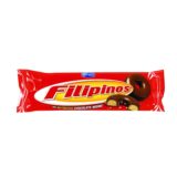 Bolachas com Cobertura de Chocolate Negro Filipinos 128 g