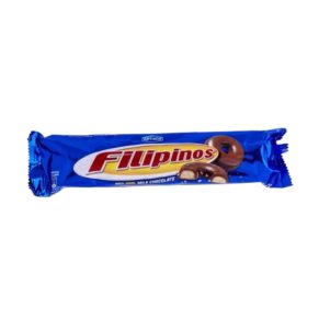 Bolachas com Cobertura de Chocolate de Leite Filipinos 128 g