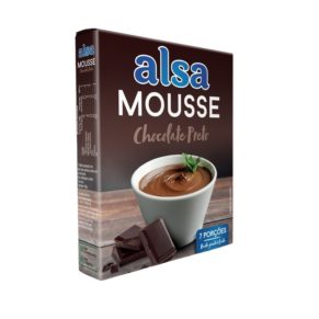 Mousse de Chocolate Preto Alsa 148 g
