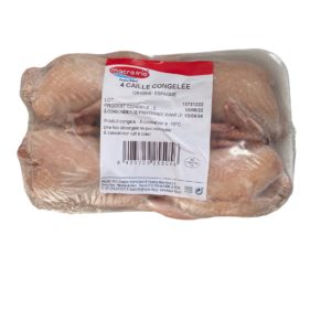 Cailles Surgelé 4 Piéces (+-490g)